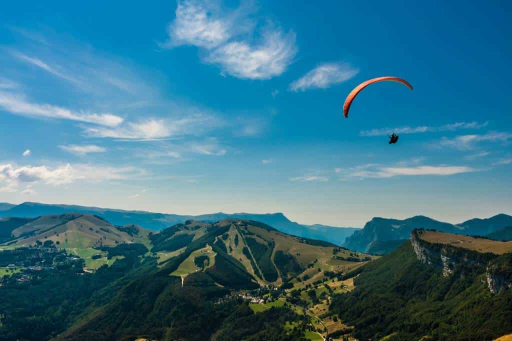 activité vol en parapente