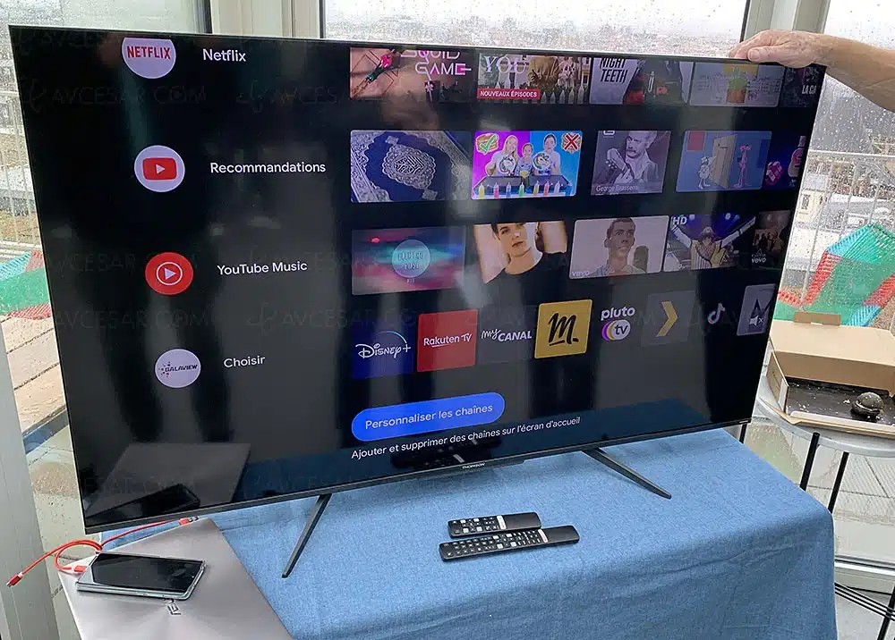 Comprendre les fonctionnalités d'une Smart TV Thomson