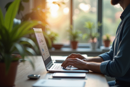 Espace de travail professionnel à Montpellier avec lumière naturelle
