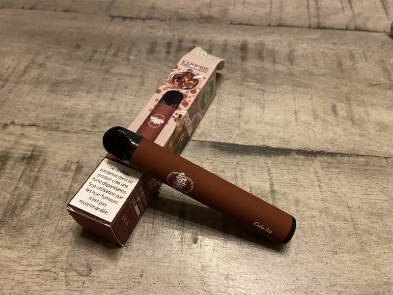 nicotine puff